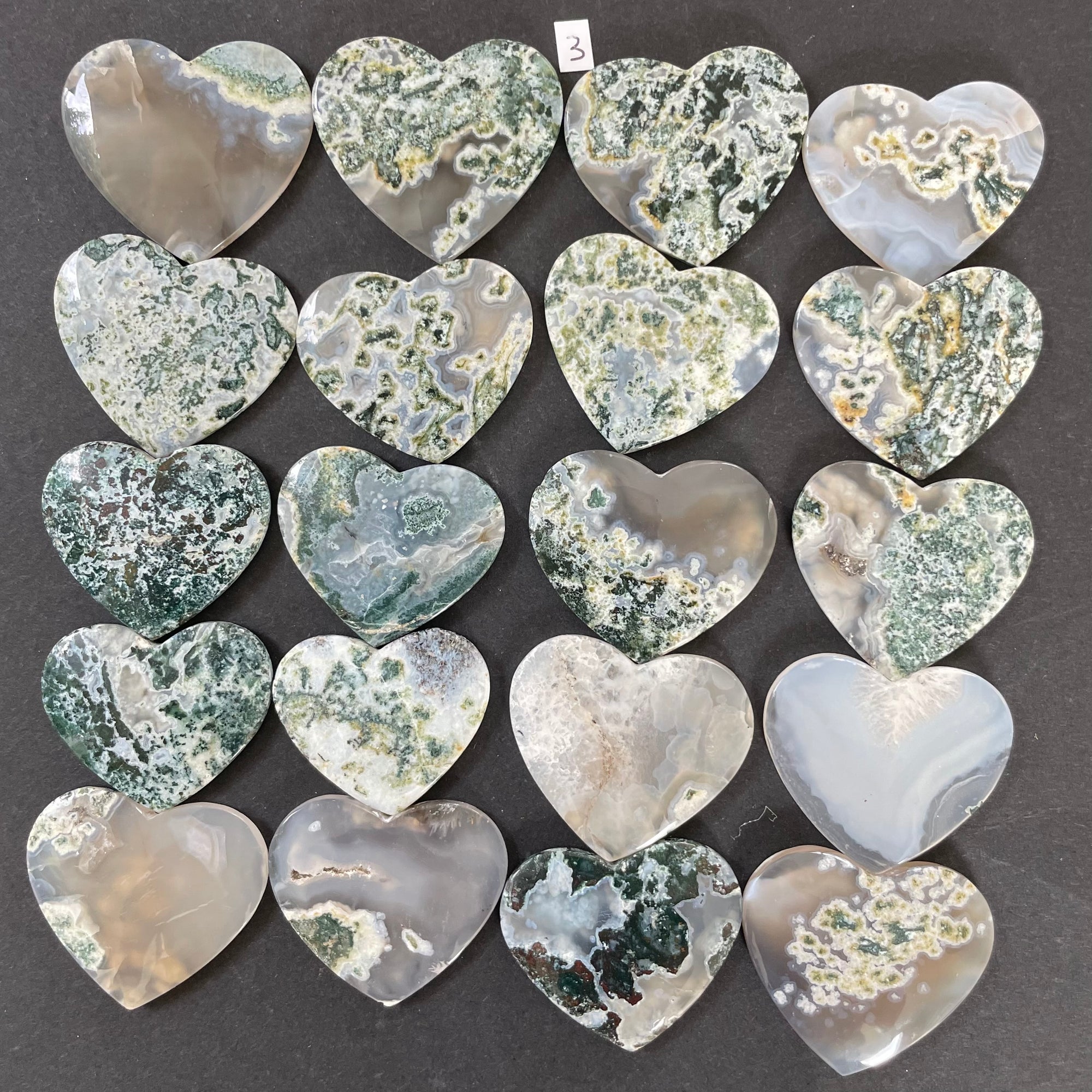 Kindness Kits: 20 Moss Agates