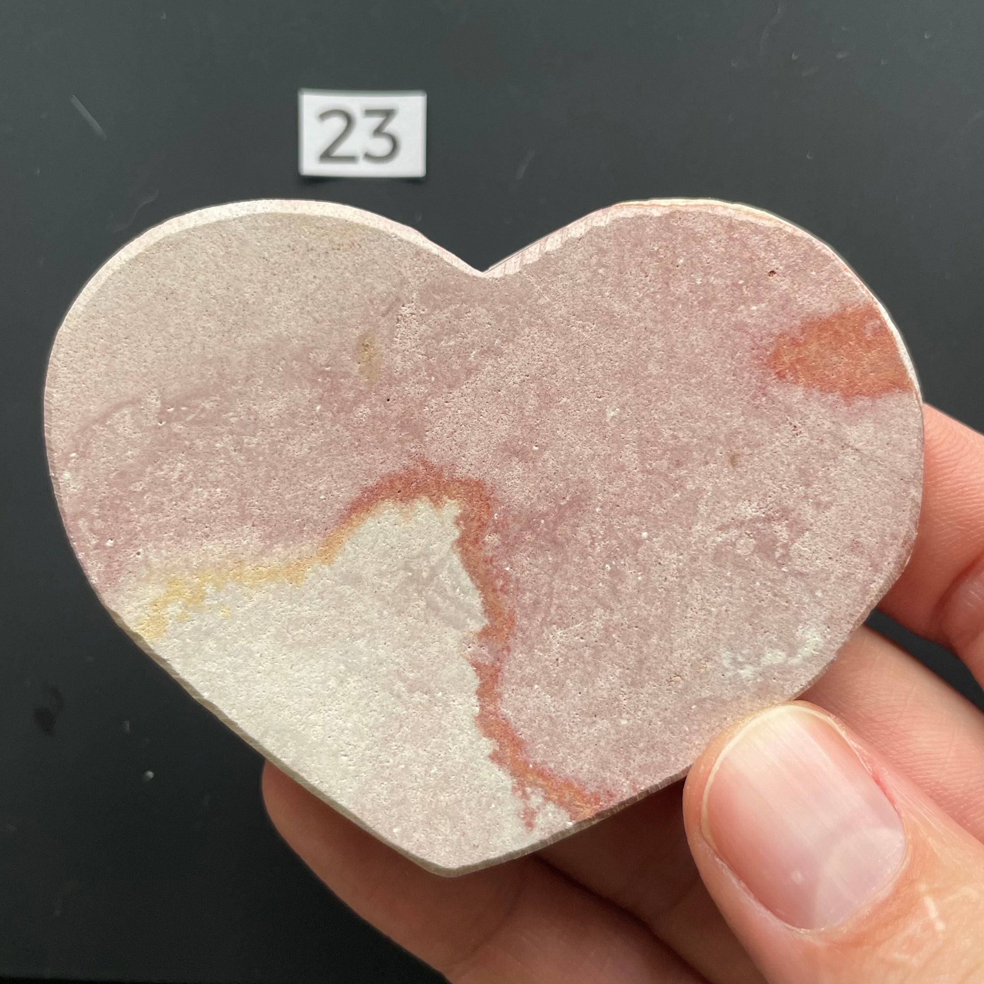 Tom-Made Fundraiser Heart Rocks