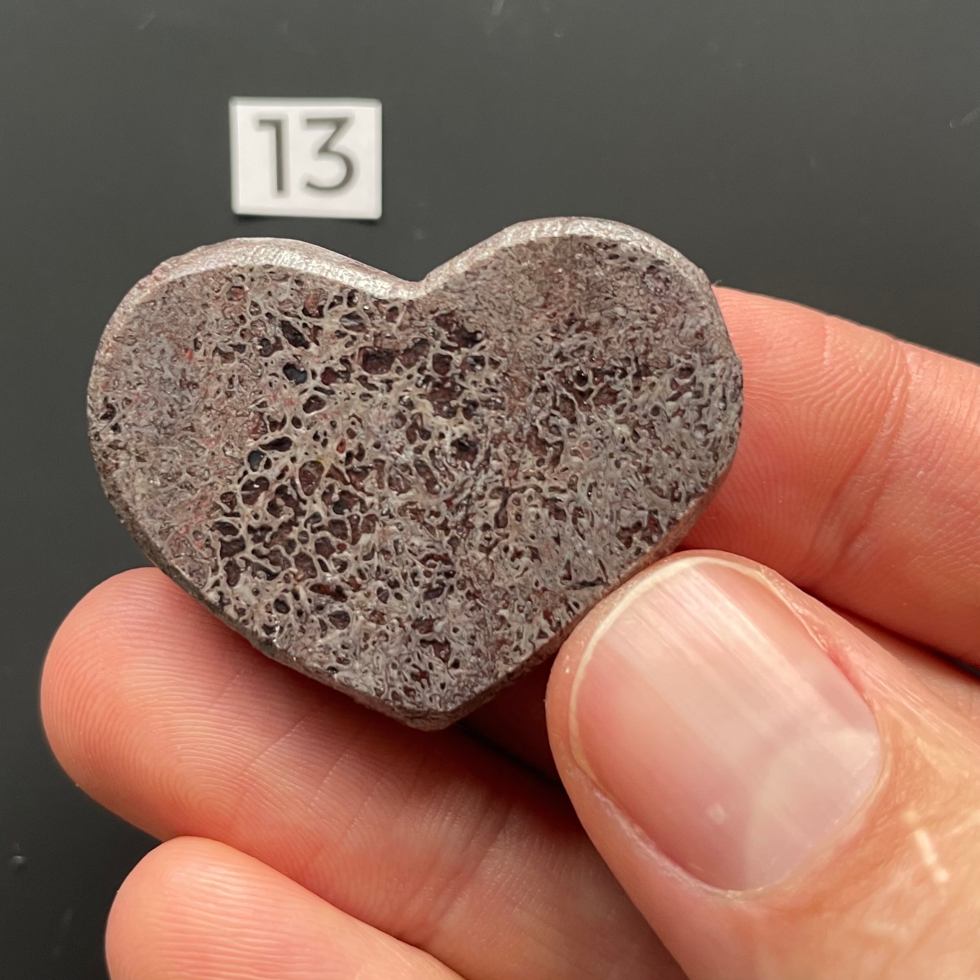 Tom-Made Fundraiser Heart Rocks