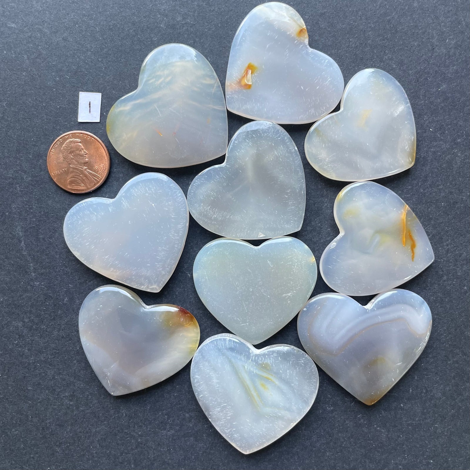 Very Translucent Agates