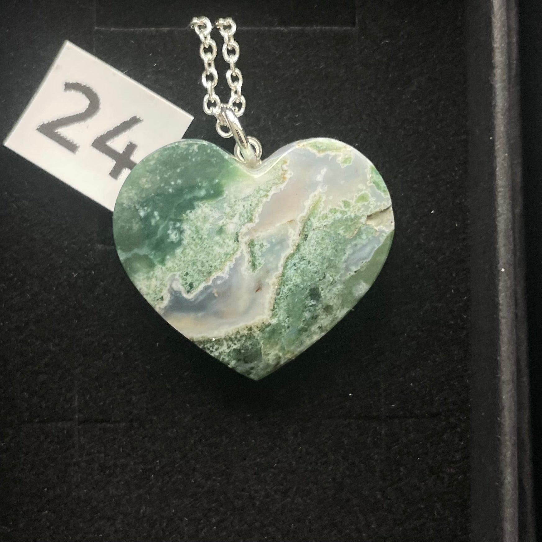 Fundraiser Moss Agate Necklaces