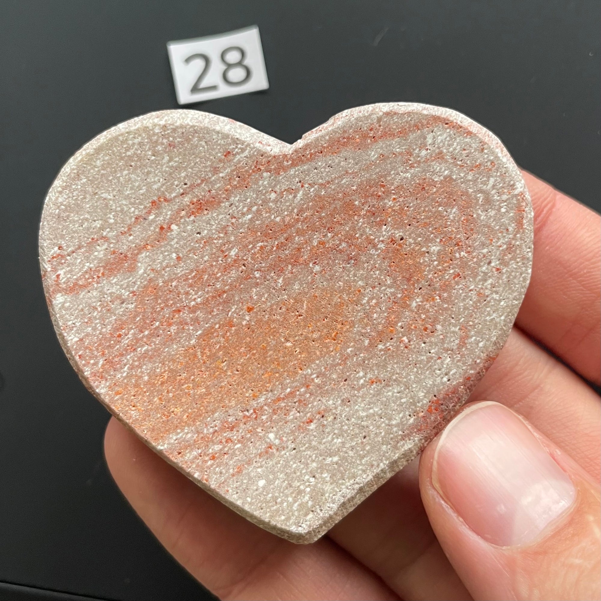 Tom-Made Fundraiser Heart Rocks