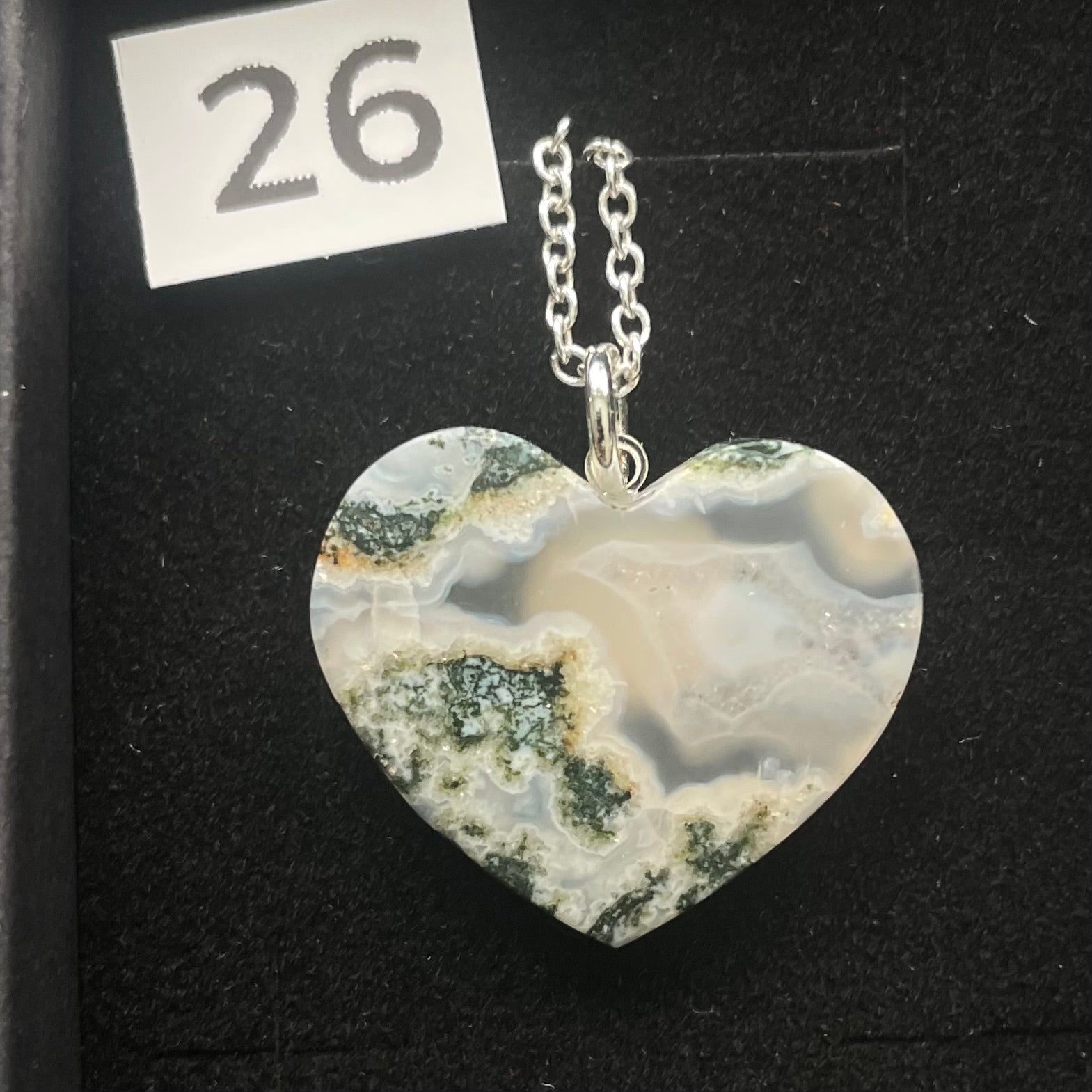 Fundraiser Moss Agate Necklaces