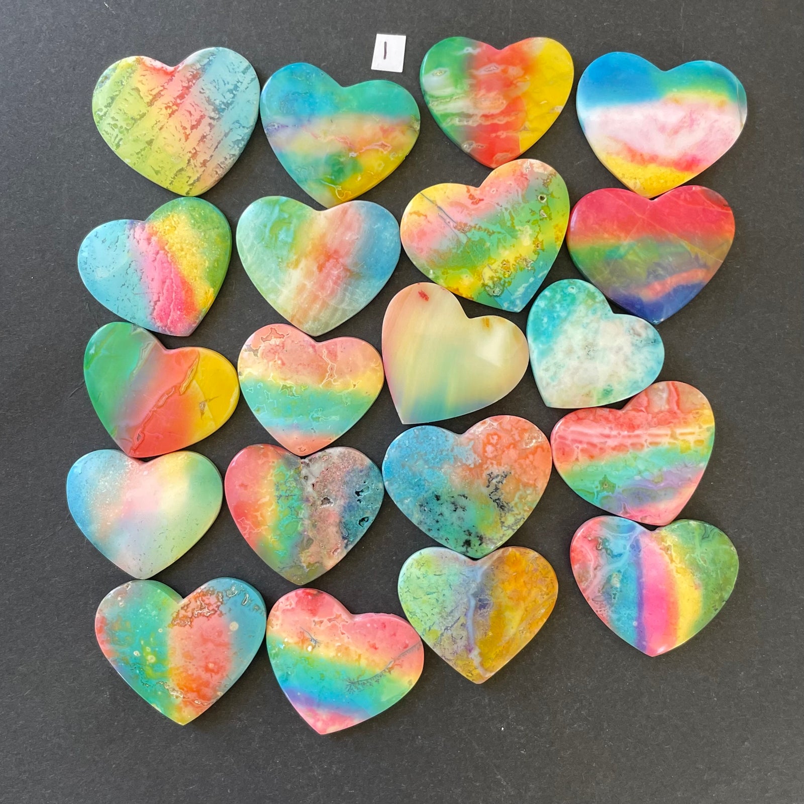 Kindness Kits: 20 Rainbow-dyed Agate