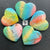 5 Rainbow Hearts