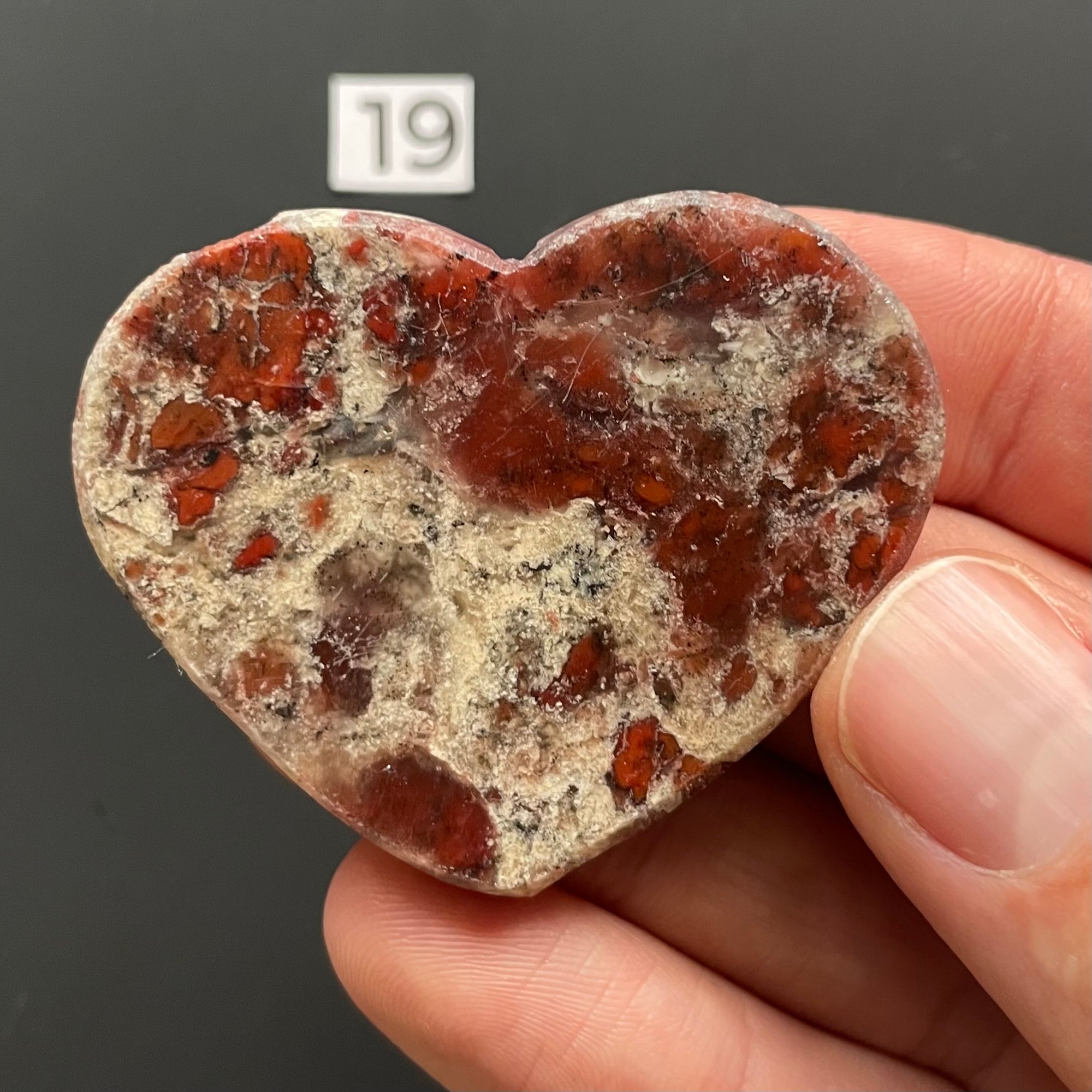 Tom-Made Fundraiser Heart Rocks