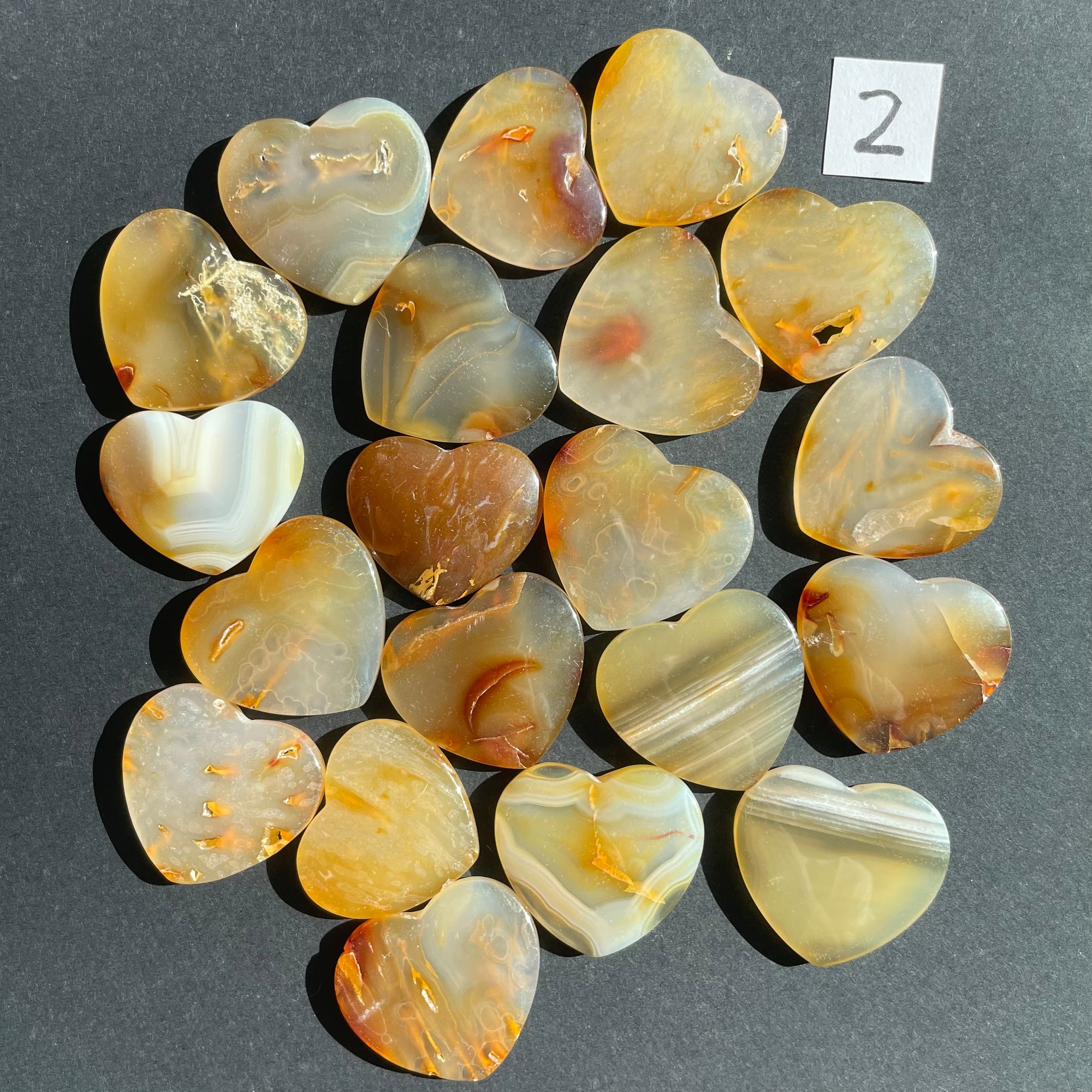 20 Yellow Agate