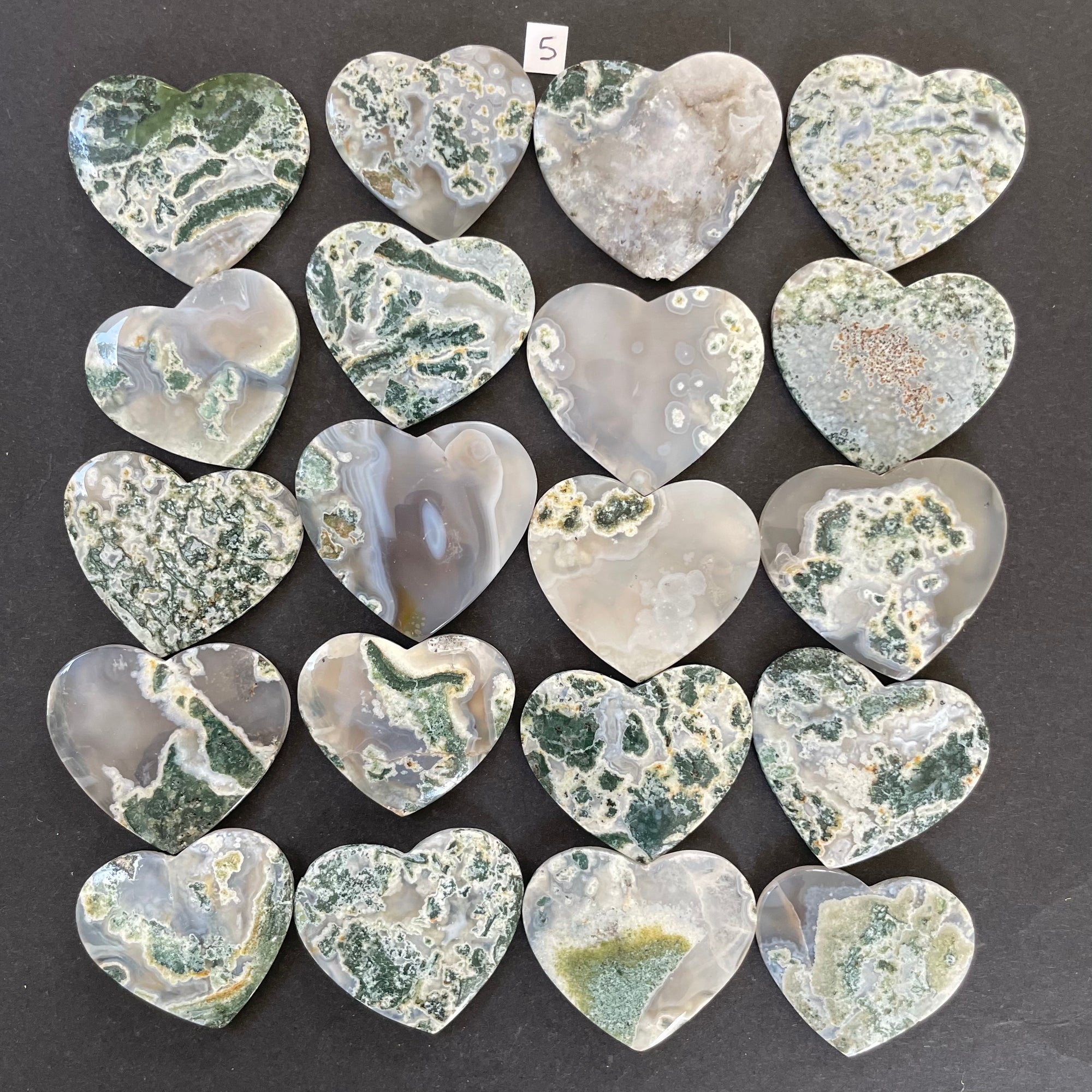 Kindness Kits: 20 Moss Agates