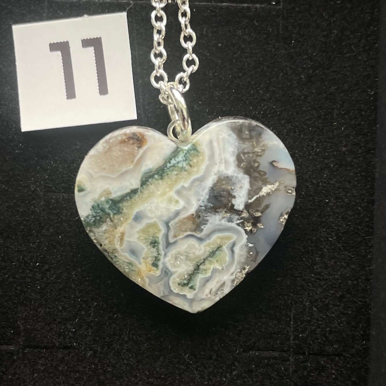 Fundraiser Moss Agate Necklaces