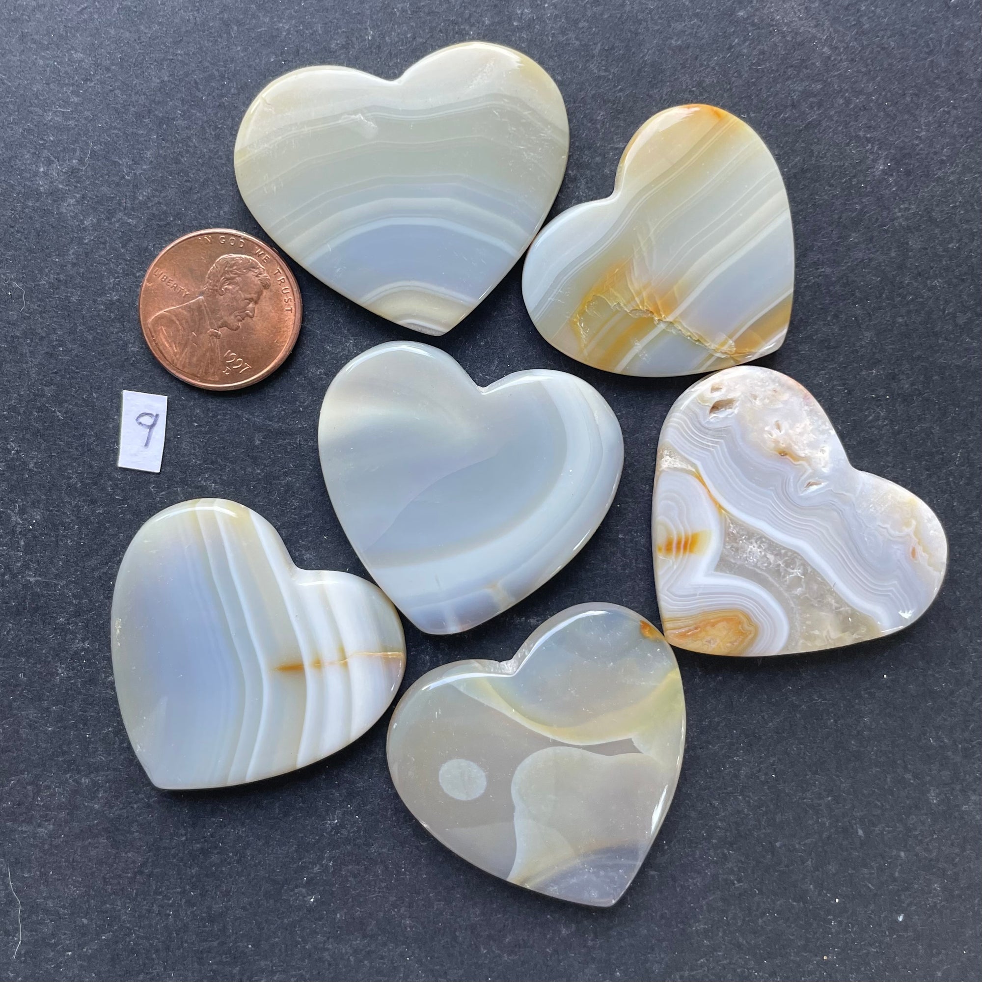 Very Translucent Agates