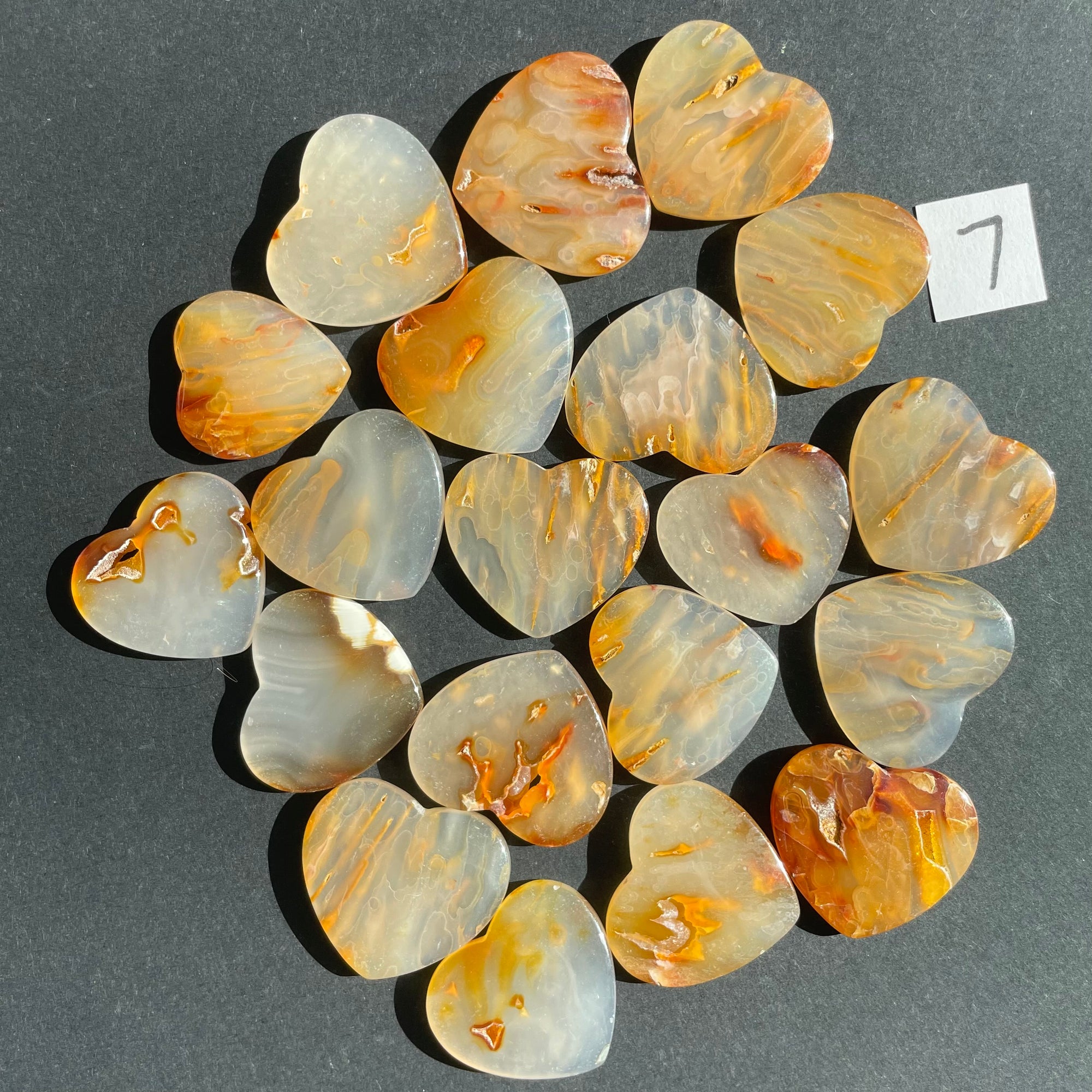 20 Yellow Agate