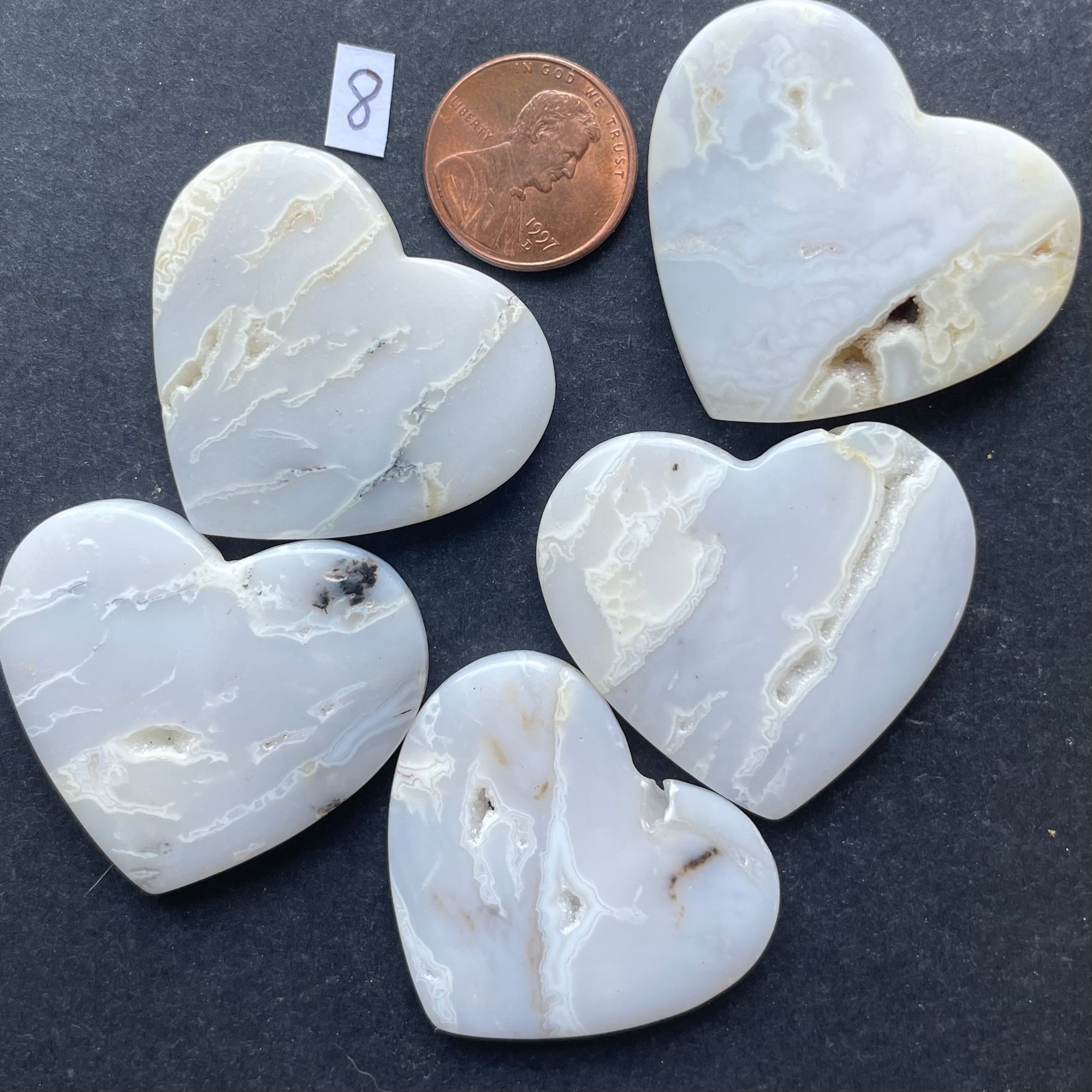 Very Translucent Agates