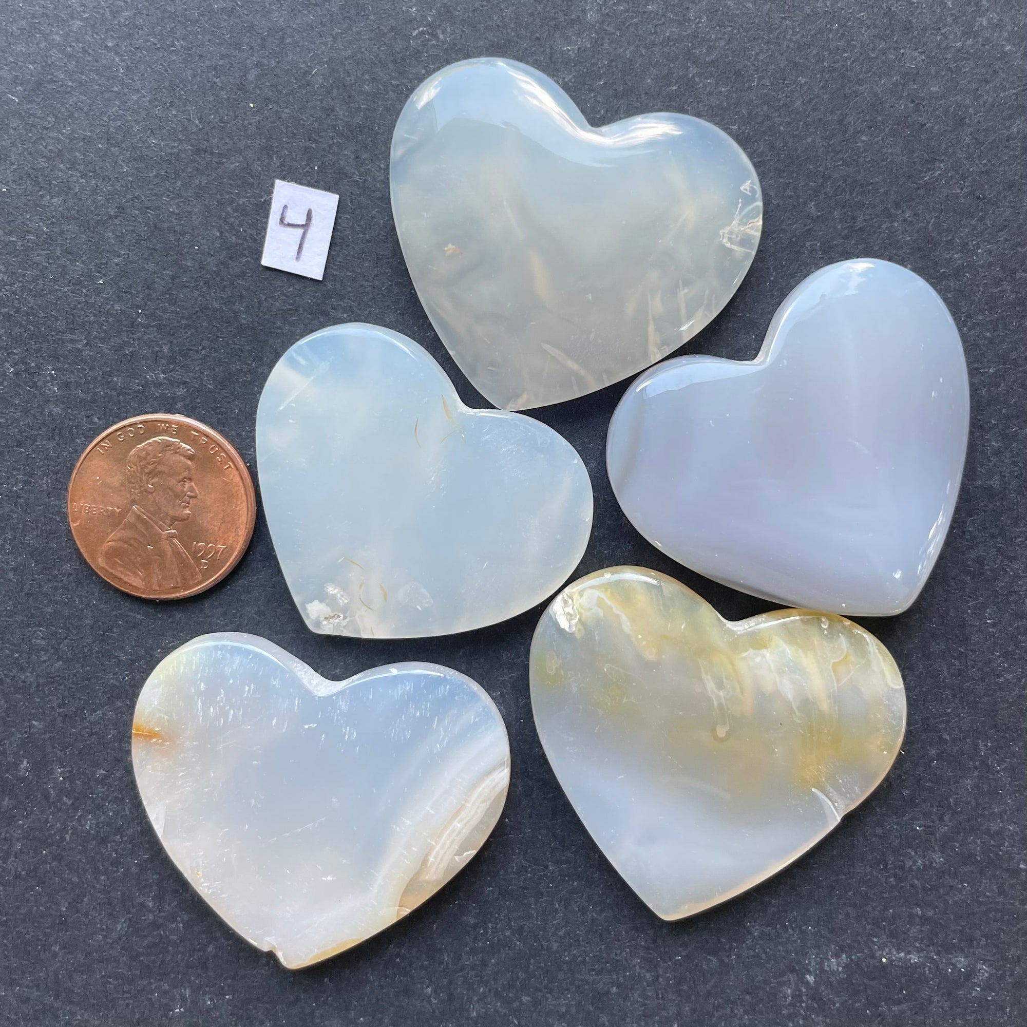 Very Translucent Agates