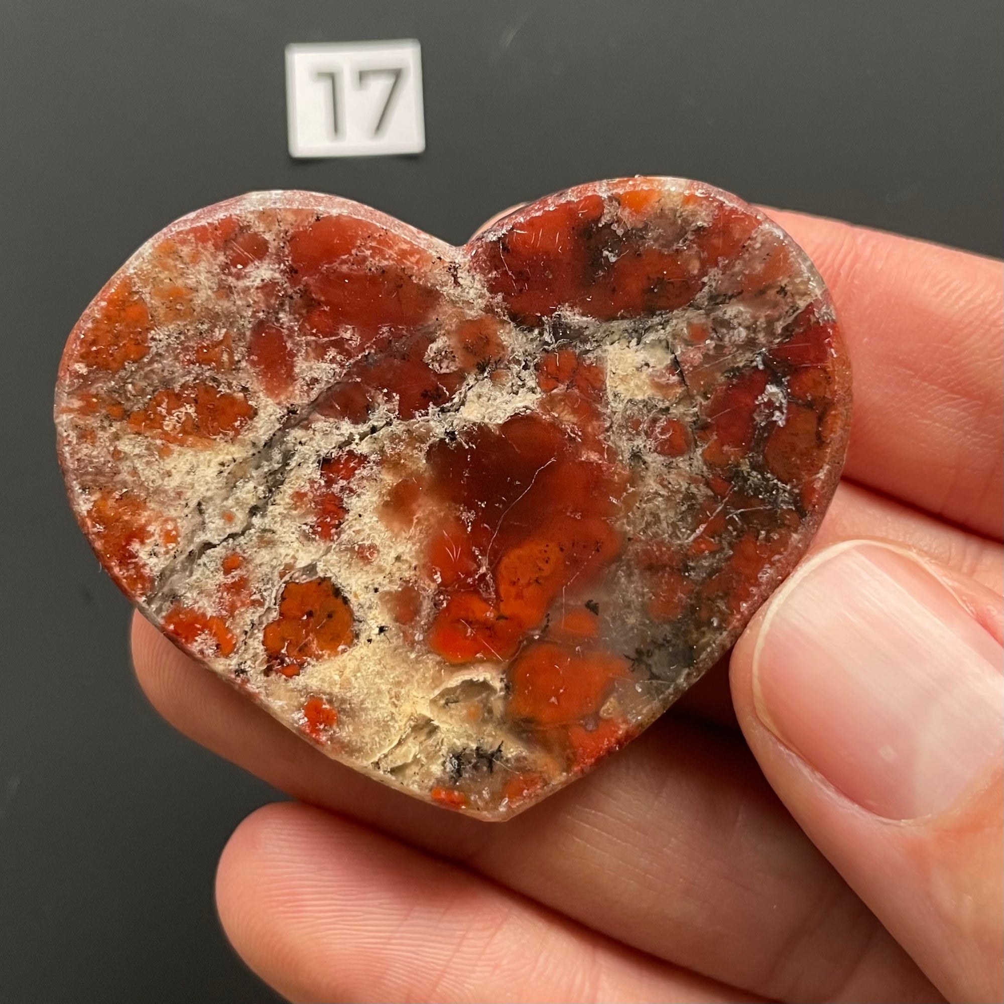 Tom-Made Fundraiser Heart Rocks