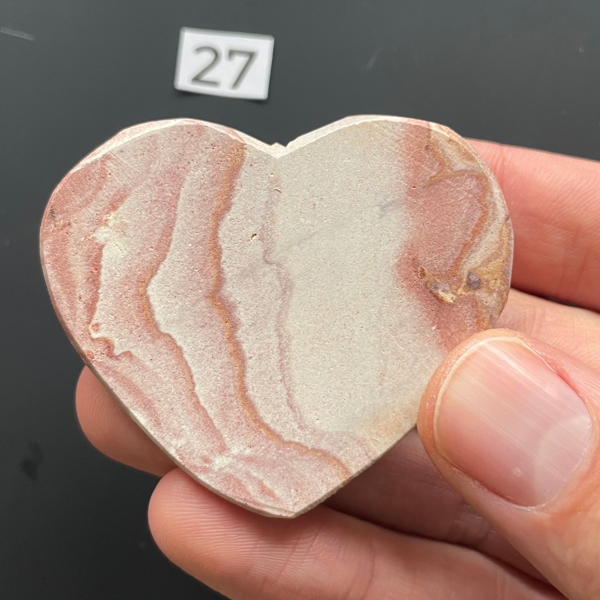 Tom-Made Fundraiser Heart Rocks