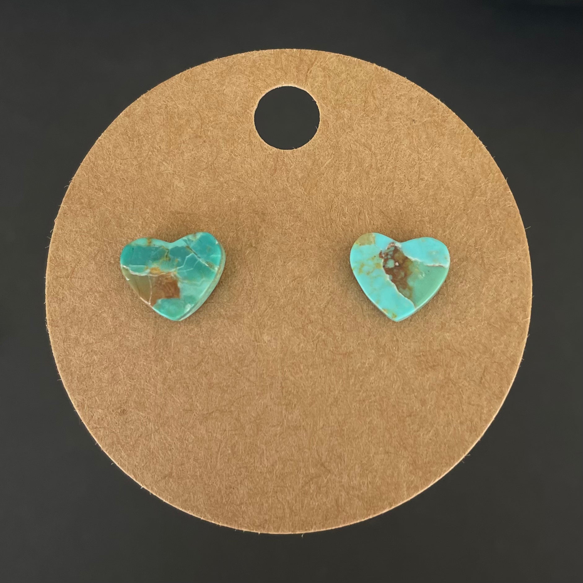 “Little Reminders” - Tiny Heart Rock Earrings