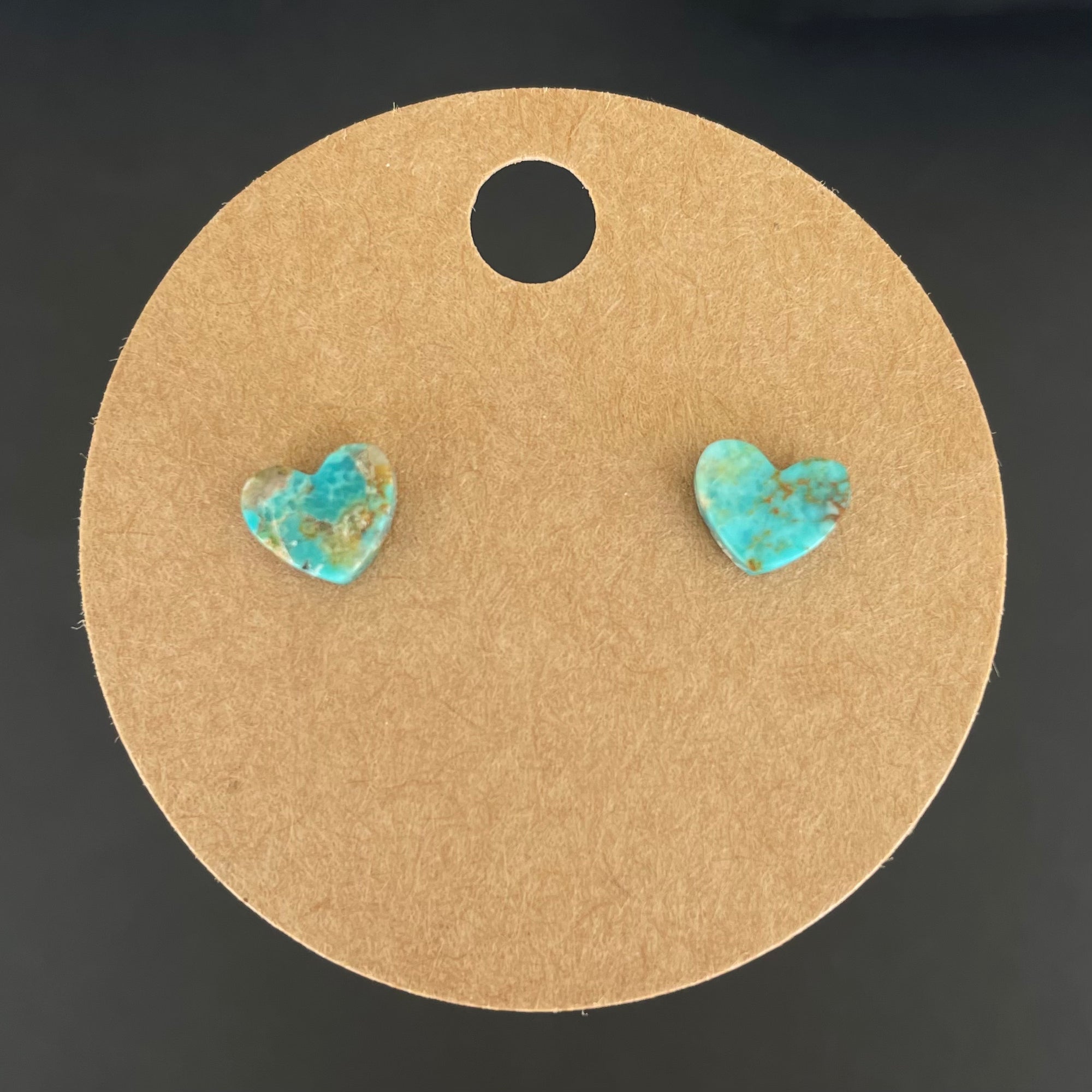 “Little Reminders” - Tiny Heart Rock Earrings