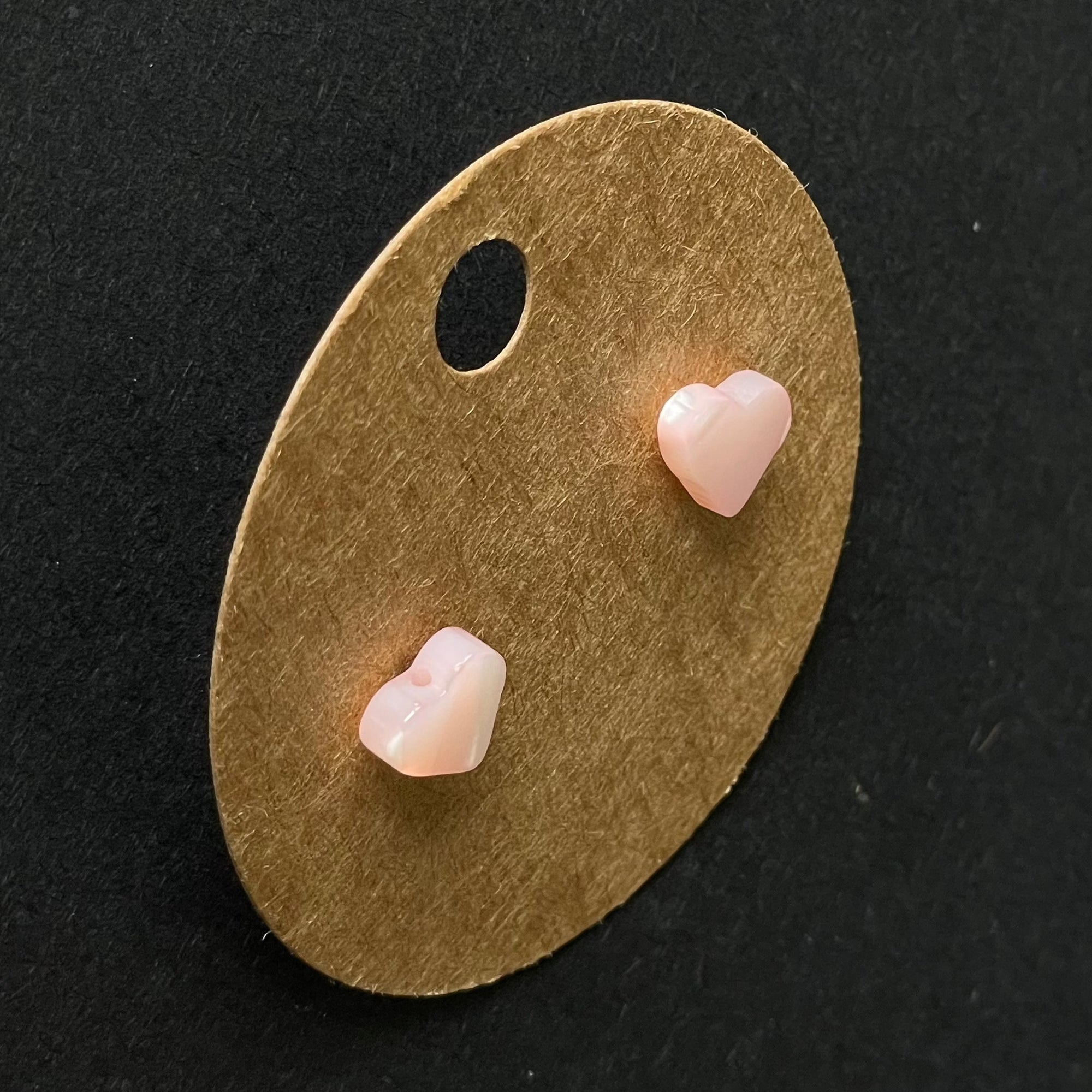 “Little Reminders” - Tiny Heart Rock Earrings