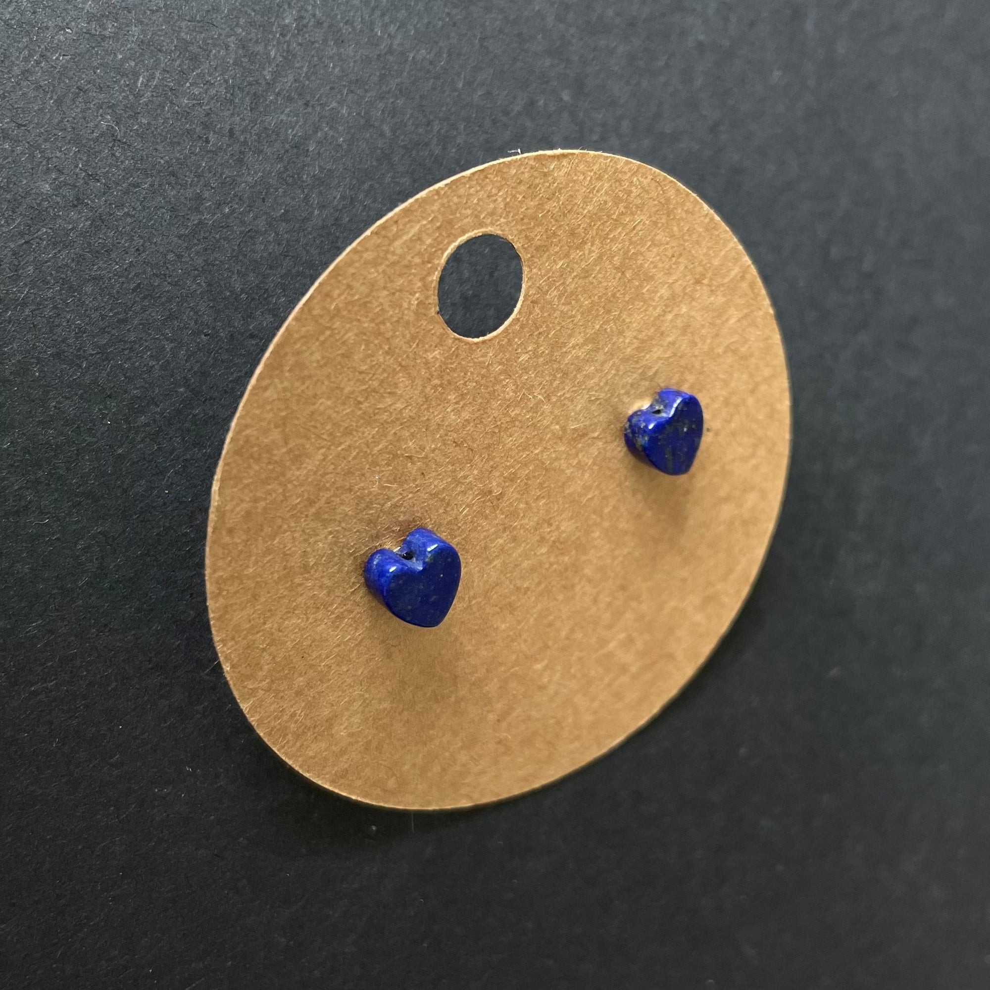 “Little Reminders” - Tiny Heart Rock Earrings