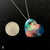 Rainbow Geode Pocket Necklaces