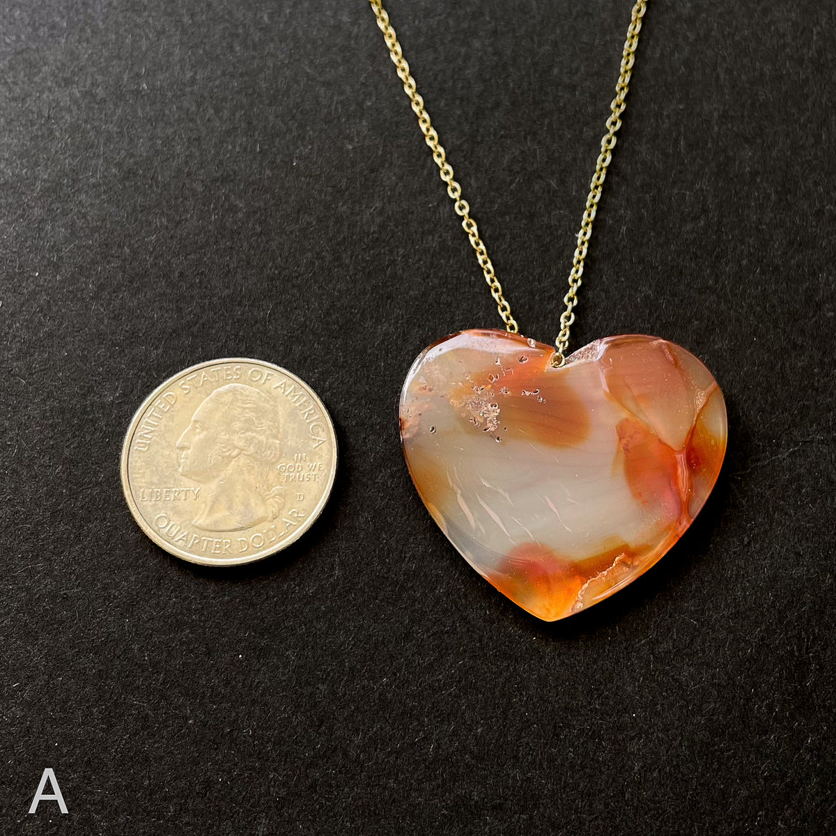 Carnelian Geode Pocket Necklaces